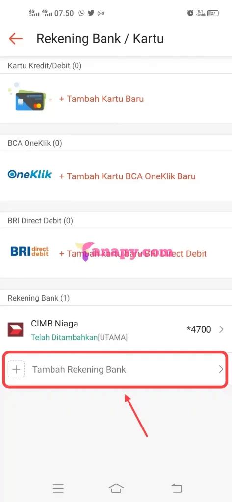 Cara Melihat Mengganti Nomor Rekening Di Shopee Tanapy