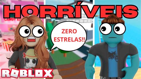 Jogamos Os PIORES JOGOS Do ROBLOX DEMOS RAGE NO FINALl YouTube