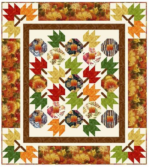 Quilt Inspiration Free Pattern Day Autumn Leaves Quilts Quilt Patterns Free Fall Quilt