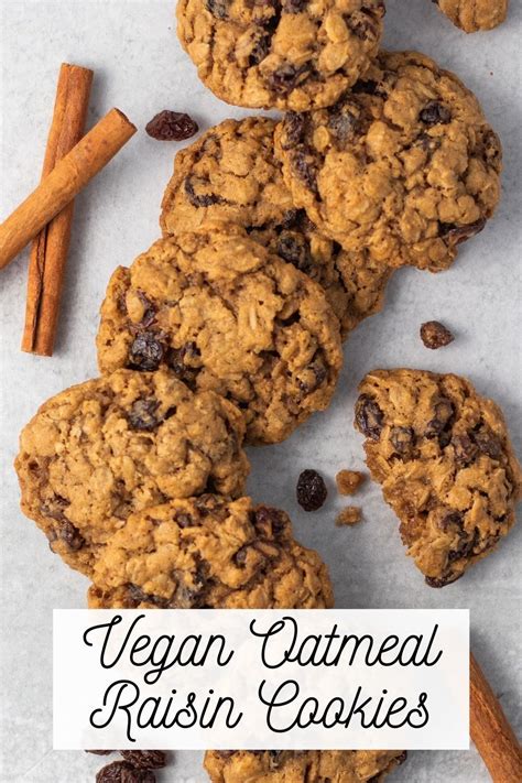 Soft And Chewy Vegan Oatmeal Raisin Cookies Karissas Vegan Kitchen