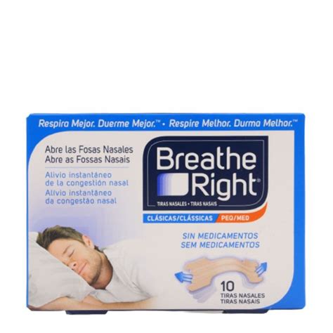 Breathe Right Tiras Nasales Peq Med Cl Sicas Tiras Farmasoler