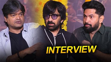 Ravitejas Roaring Blockbuster Tiger Nageswararao Interview With Harish