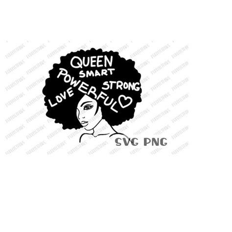 Black History Month Svg Black History Svg Afro Svg Female Inspire