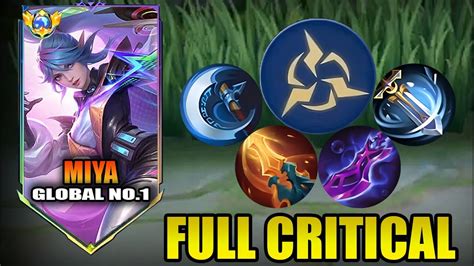 MIYA FULL CRITICAL BUILD EASY MANIAC GAMEPLAY YouTube