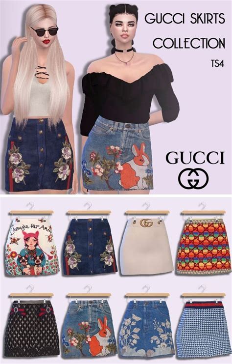 Skirts P Gina Web De Descargassims Ts Cc Sims Clothing Sims