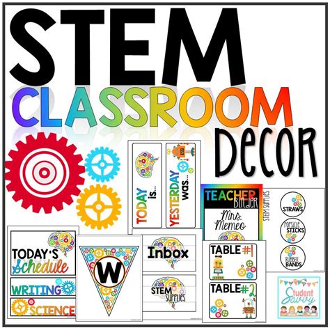 STEM Classroom Decor - Etsy