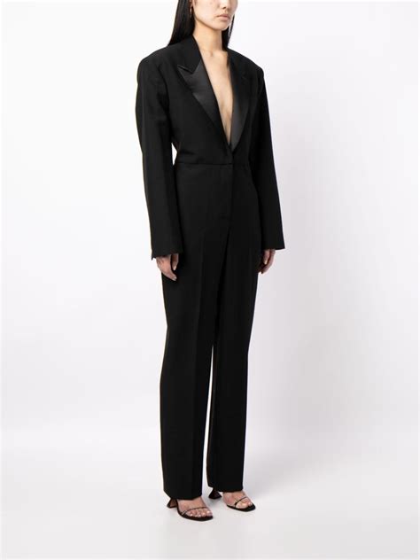 Stella McCartney Tailored Wool Jumpsuit Black FARFETCH UK