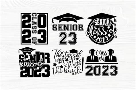 Graduation SVG Bundle Senior 2023 SVG Class Of 2023 Svg Png By