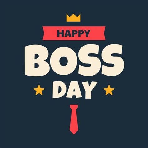 Happy Boss Day 217356 Vector Art at Vecteezy