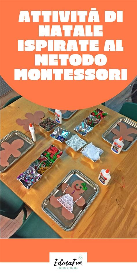 Attivit Di Natale Ispirate Al Metodo Montessori Natale Attivit