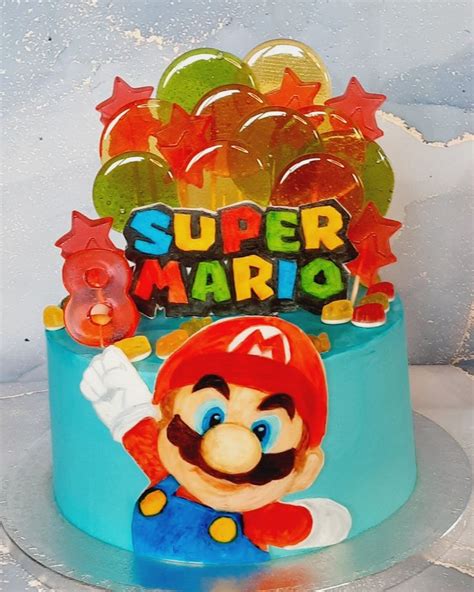 Super Mario Torte Torte Super Mario Cake