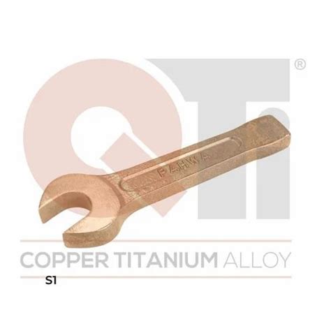 Pahwa Copper Titanium Non Sparking Non Magnetic Slogging Open Spanner