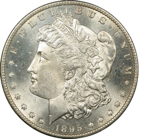 1895 Morgan Silver Dollar Values and Prices - Past Sales | CoinValues.com