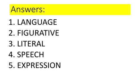 Literal And Figurative Language Metaphor Pptx