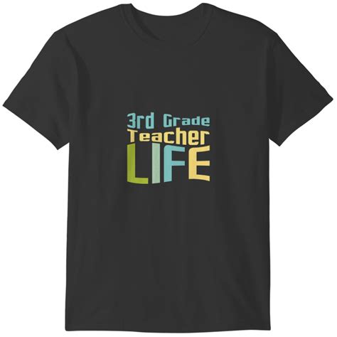 Womens Cute Third Grade Team 3rd Grade Teacher Lif T Shirts Sold By