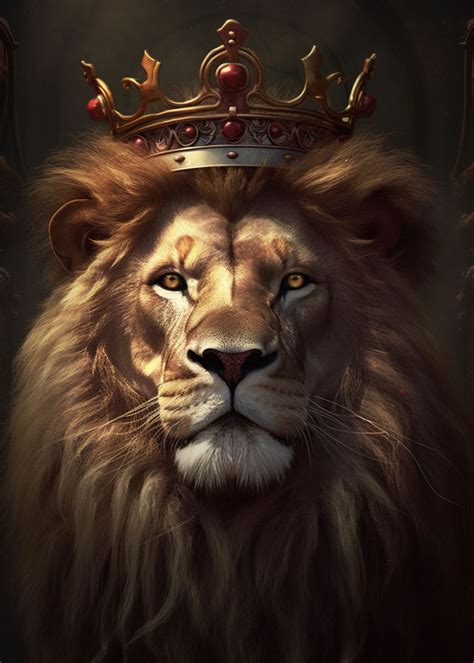 Lion With Crown