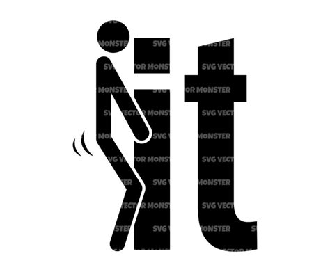 Fuck It Svg Stick Man Figure Svg Fuck Off Svg Vector Cut Etsy