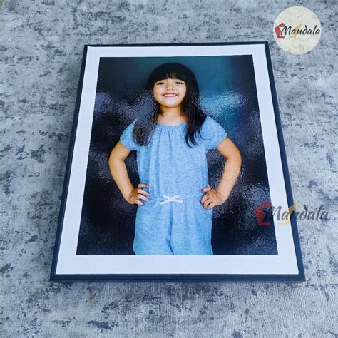 Jual CETAK FOTO BINGKAI UKURAN 30X40 CM LAMINASI FRAME FOTO BLOCK