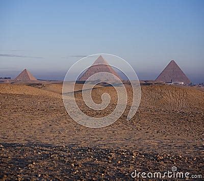 The Pyramids Of Giza At Sunrise Royalty Free Stock Image - Image: 22415296