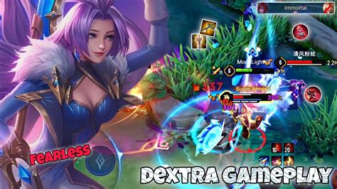 Dextra Slayer Lane Pro Gameplay Fearless Warrior Arena Of Valor