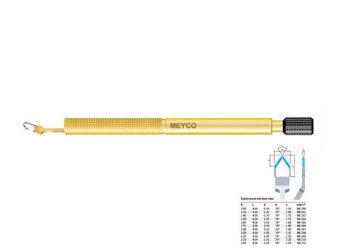 Keratome Diamond Knife 23mm Me 201 Altomed Altomed