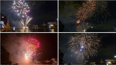 Museumsuferfest Frankfurt Am Main Abschluss Feuerwerk Youtube