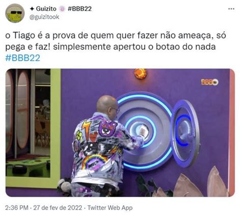 Bbb Fernando Poli Mostra Tiago Abravanel Acompanhando O Reality