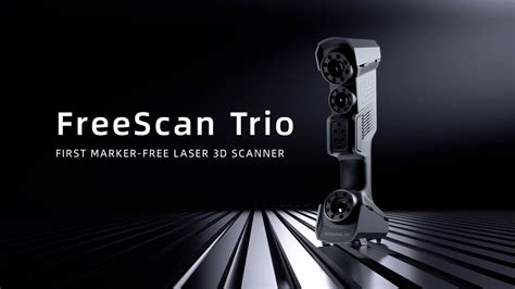 Freescan Trio First Marker Free Laser D Scanner Shining D Youtube