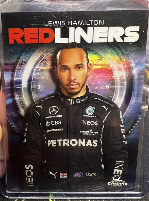 2021 Topps Chrome Formula 1 Redliners RL 1 Lewis Hamilton