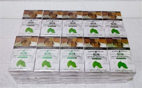 Jual Rokok Kretek SR International Menthol 12 Batang Di Lapak LN STORE