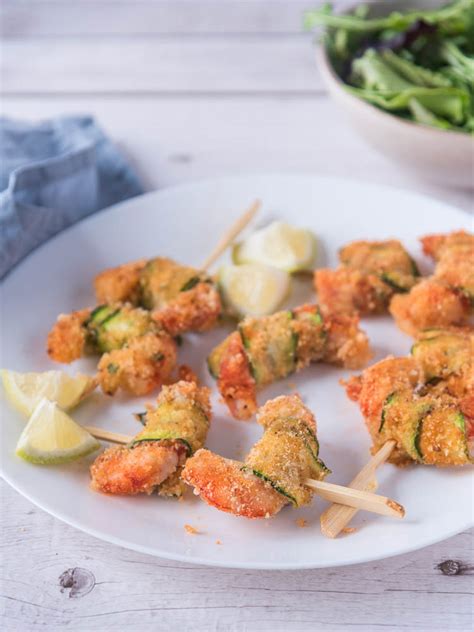 Spiedini Di Gamberi E Zucchine Ricetta Fatto In Casa Da Benedetta