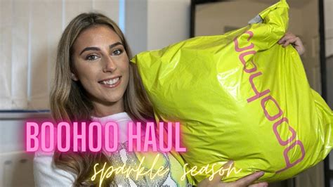 Boohoo New In Try On Haul Sparkle Season Youtube