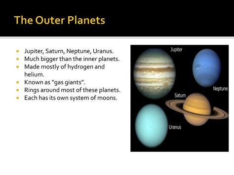 PPT - Inner Planets vs. Outer Planets PowerPoint Presentation, free ...