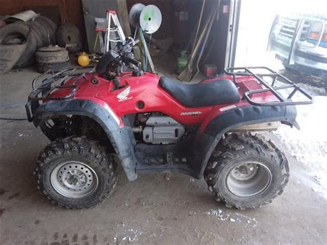 2004 Honda Trx400fa Rancher 4 Wheel Atv Bigiron Auctions