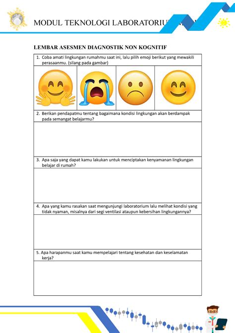LKPD Peralatan Dasar Teknologi Lab Medik LEMBAR ASESMEN DIAGNOSTIK