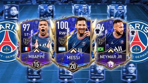 M Full Psg Squad Builder In Fifa Mobile Paris Saint German Fc