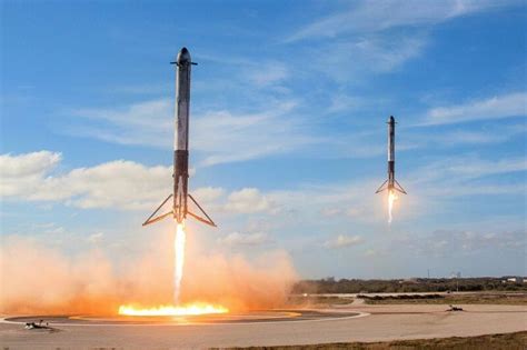 Vidéo Lancement De La Falcon Heavy De Spacex Spacex France