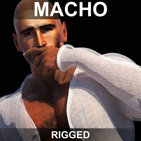 Macho 3d Models Maya Ma Mb Download Free3d