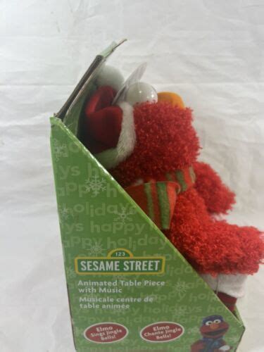 Sesame Street Animated Musical Elmo In Chimney Sings Jingle Bells Kurt