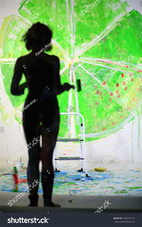 Naked Woman Whole Body Standing Stock Photos Images Photography Shutterstock