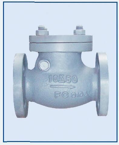 Jis F K Marine Cast Iron Swing Check Valve