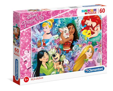 Disney Princesses 60 El Supercolor Puzzle Clementoni