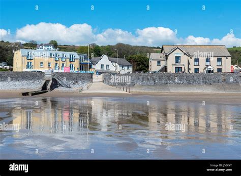 Pendine Sands Carmarthenshire West Wales Stock Photo - Alamy