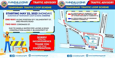 One Way Two Way Traffic Schemes In Mandaluyong City