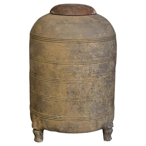 Han Dynasty Antique Chinese Pottery Granary Jar For Sale At Stdibs