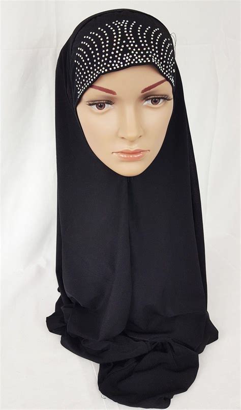 Instant Hijab Scarf Khimar One Piece Abaya Jilbab Al Amira Hijab