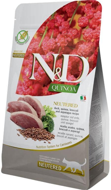 Корм Farmina N&D QUINOA Neutered Duck для стерилизованных кошек ...