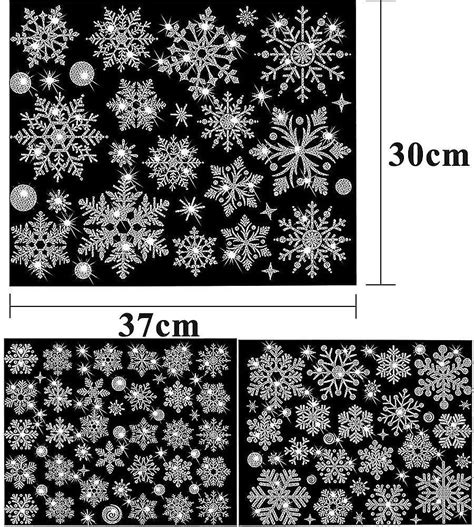 Snowflake Stickers For Windows Pcs Snowflakes Christmas Stickers