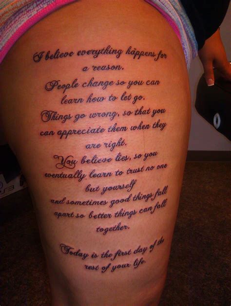 Tattoos Are Awesome Quotes QuotesGram