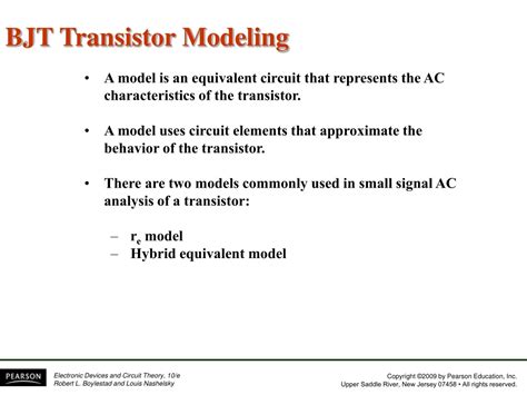 Ppt Chapter 5 Bjt Ac Analysis Powerpoint Presentation Free Download